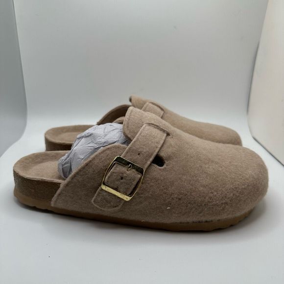CUSHIONAIRE Womens Clog 7.5 SAND - Picture 1 of 7